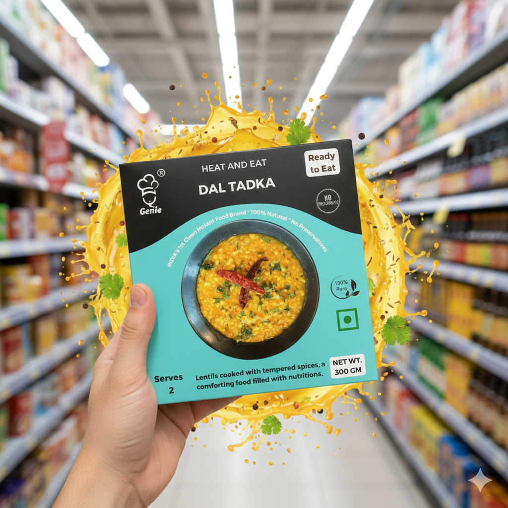 Punjabi Dal Tadka | Ready-to-Eat | 300gm | Genie Food