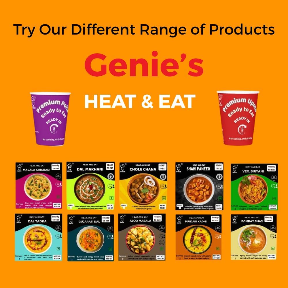 Punjabi Dal Tadka | Ready-to-Eat | 300gm | Genie Food