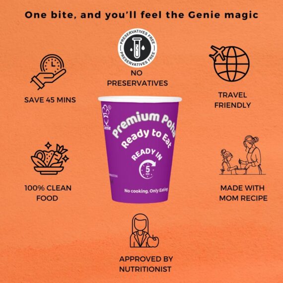 Genie Ready to eat Swaminarayan Poha (60 gm)