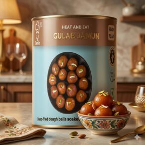 Genie's Gulab Jamun | Ready-to-Eat Traditional Sweet | 1kg