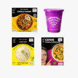 Genie's Gold Combo- Poha (60g)+ Chole Chana (300g)+Rice (250g)+ Masala Khichdi (300g)