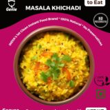 Masala Khichadi | Ready-to-Eat Instant | 300 GM | Genie Food | 5 Min Recipe | 100% Clean Brand