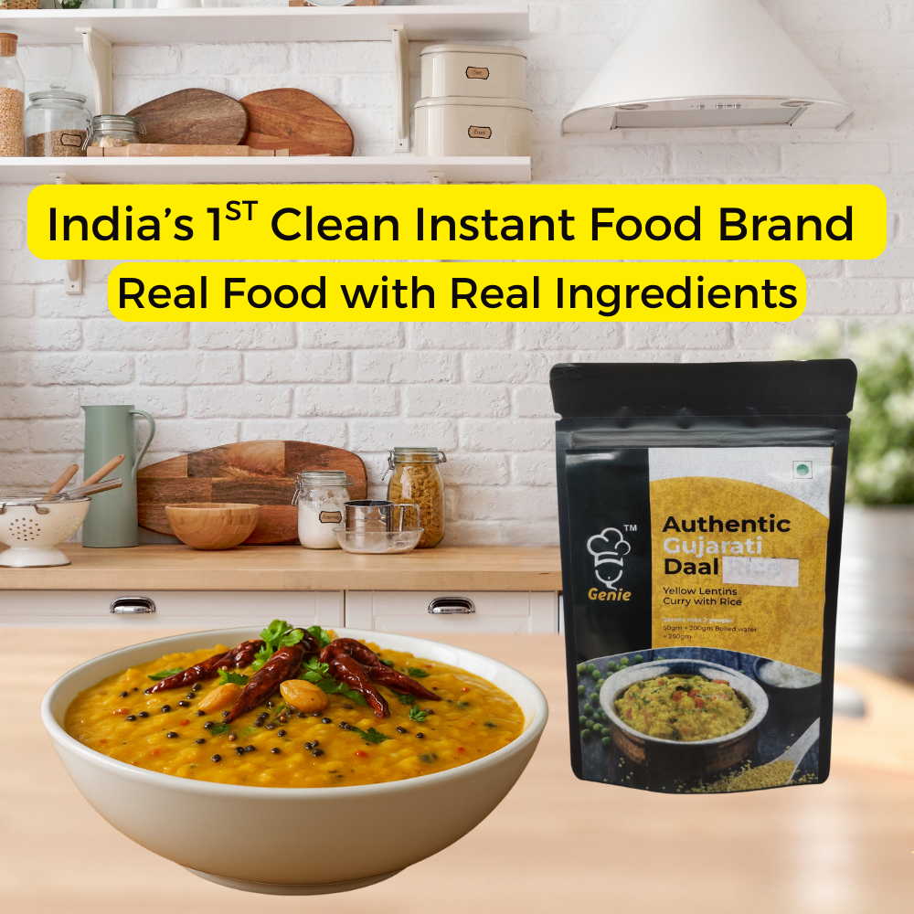 Gujarati Dal Premix | Ready-to-Eat | Makes - 200gm | Genie Food