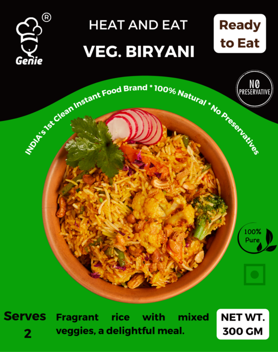 Reay to Eat Veg. Biryani Instant food items Ready to Eat