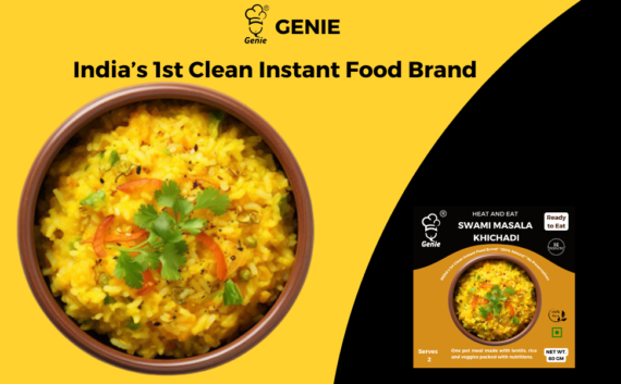 Swaminarayan Masala Khichadi | Ready-to-Eat Instant | Makes-300 GM | Genie Food | 5 Min Recipe | 100% Clean Brand