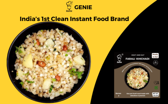 Farali Khichadi | Ready-to-Eat Instant | Makes-300 GM | Genie Food | 5 Min Recipe | 100% Clean Brand