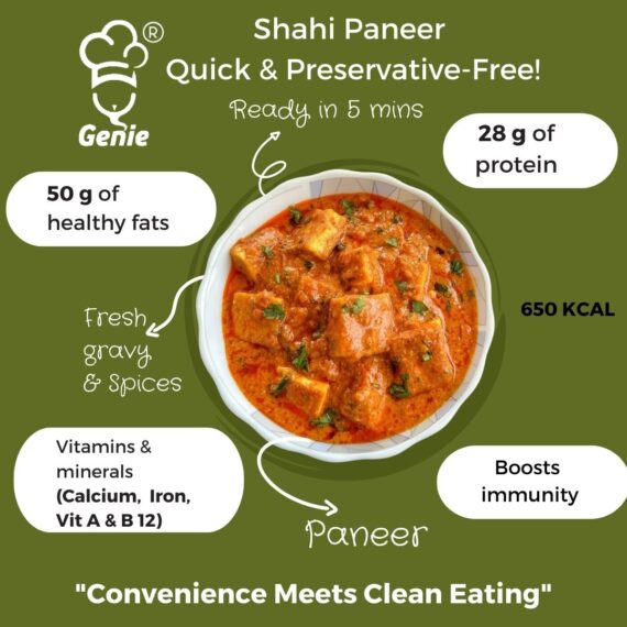 Punjabi Shahi Paneer | Ready-to-Eat | 300gm | Genie Food