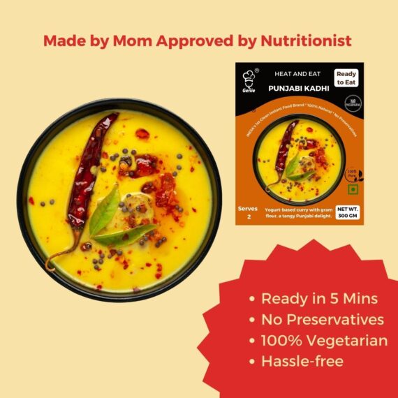 Punjabi Kadhi | Ready-to-Eat | 300gm | Genie Food