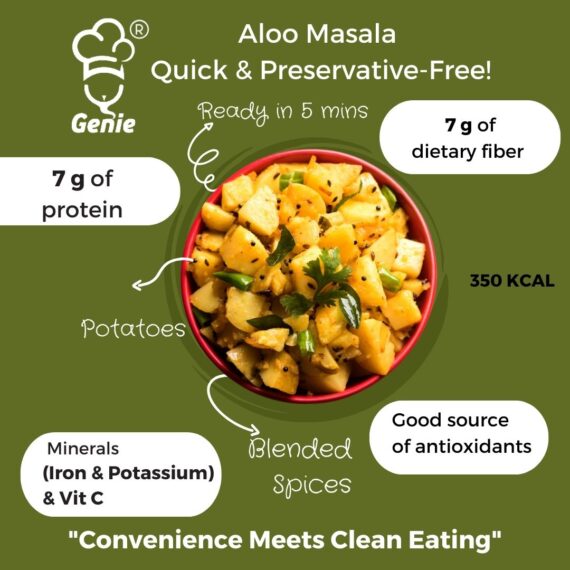 Genie Aloo Masala | Ready-to-Eat | 300gm