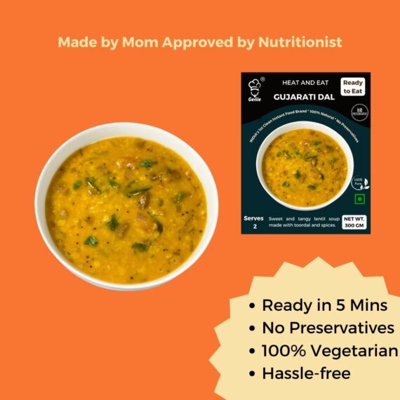 Gujarati Dal | Ready-to-Eat | 300gm | Genie Food