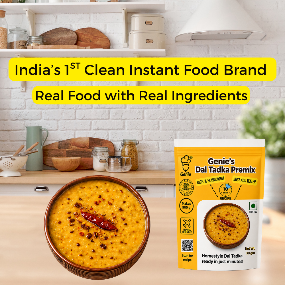 Dal Tadka Premix | Ready-to-Eat | Makes – 200gm | Genie Food